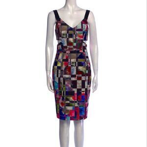 MILLY Printed Mini Dress 